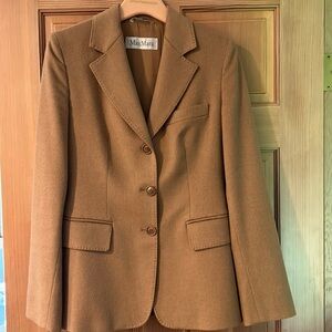 Max Mara camel blazer
